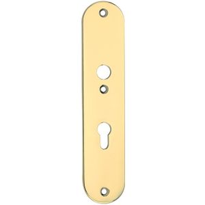 SKG3 ovaal schild PC92 binnen messing gelakt