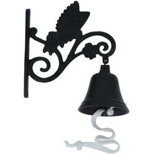 Gietijzeren Tuin Deurbel ijzer zwart