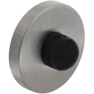 P+E Deurstopper wandmontage 53x8mm rvs geborsteld