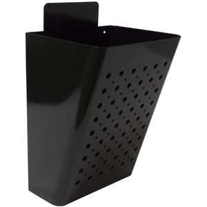 Post opvanger staal zwart