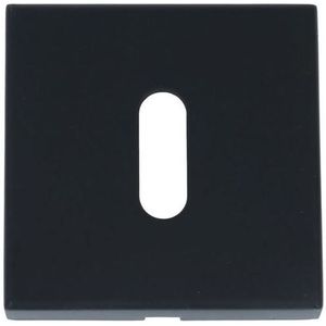 Sleutelplaatje vierkant 53x53x10 mm PVD gunmetal