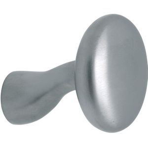 Knop Paddenstoel tbv SKG schild mat nikkel PVD