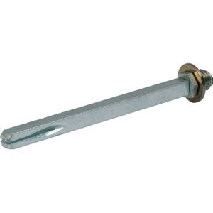 Wisselstift draaibaar 8x8x100mm M12