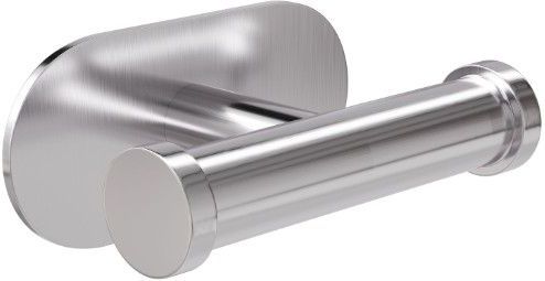 Amig - EA-5 - Handdoekhaak - Mat Zilver - Wandgemonteerd - 100 x 65 x 45 mm - Roestvrij Staal