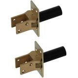 Dictator - HAWGOOD 4500-E - Deurveerscharnier - Messing - 25-30 mm