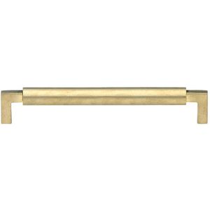 Meubelgreep Bauhaus 160 mm messing antiek