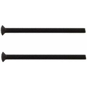 Tot deurdikte 68 mm – 2x Intersteel bout tbv SKG3 aluminium beslag M6x80 zwart