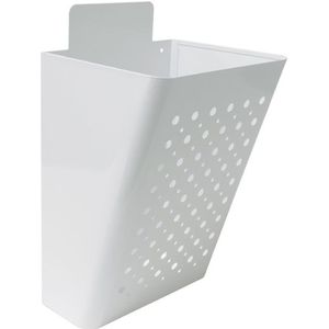 Amig - Reclamemand - Wit - Staal - 22 x 36 x 19 cm - Voor Bevestiging aan Muren