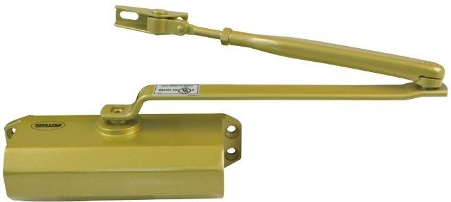 Deursluiter - Aluminium - Matte Gouden Afwerking - Instelbare Sluit- en Eindslagsnelheden