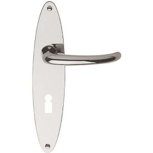 Deurklink op schild Sleutelgat TIMELESS 1922MPON** glans nikkel