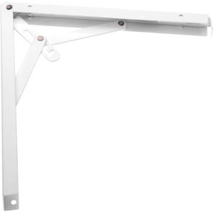 AMIG Plankdrager opvouwbaar 400x400 mm wit