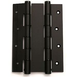 Deurveerscharnier - Dubbelwerkend - Aluminium Zwart - 180x40mm