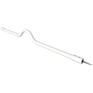 SecuBar - Barrierestang Heavy Duty - Wit - Staal - Lengte 1470 mm