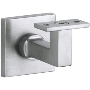 Leuninghouder Bauhaus M10 vlak mat chroom