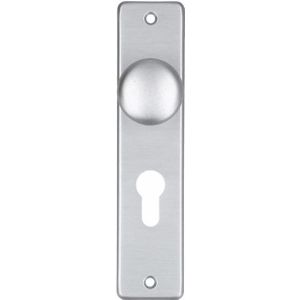 S2 Binnendeurschild knop PC55, aluminium