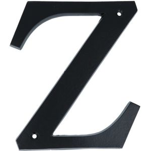 Letter Z Extra Groot IJzer zwart 140 mm