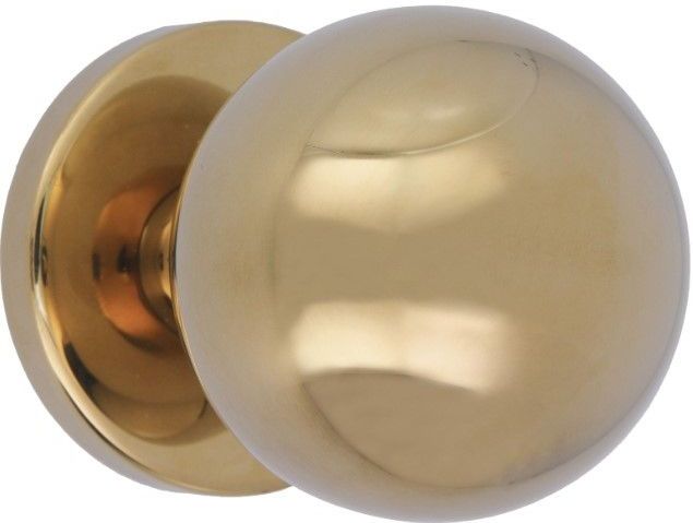 Deurknop - Goud - Roestvrij Staal - Ø 70 mm