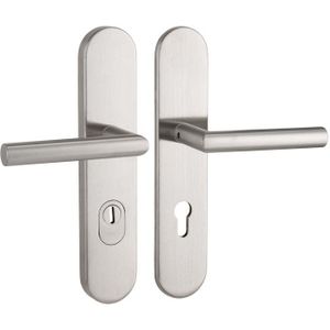 SKG3 PC92 kruk T op ovaal schild TOP + kerntrekbeveiliging rvs