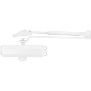 Deurdranger - Nice - Wit - Aluminium - Verstelbare Plaatsing