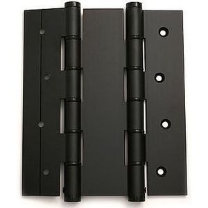 Deurveerscharnier dubbelwerkend 180x50mm aluminium zwart