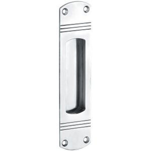 Schuifdeurkom Art-Deco glans chroom