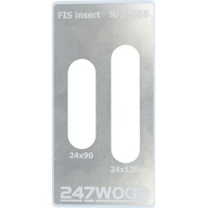 247WOOD FIS inleg voor 120x24 mm