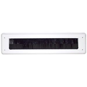 Tochtklep - Wit - Aluminium - door-line - 52.00.140 binnen