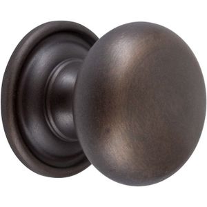 Meubelknop Fungo 25mm messing antiek brons