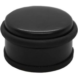 AXA Deurstopper (model FS90) Mat zwart RVS met rubber: Losstaand, geen vaste montage.