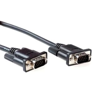 ACT - VGA-kabel - HD-15 (VGA) (M) naar HD-15 (VGA) (M) - 1.8 m - gevormd - zwart