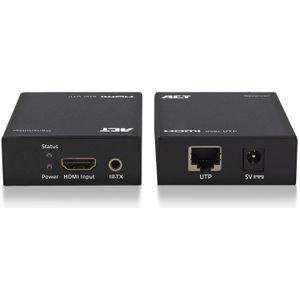 ACT HDMI Extender 1.4a, HDMI (f) > RJ45 (f) > HDMI (f), tot 60m