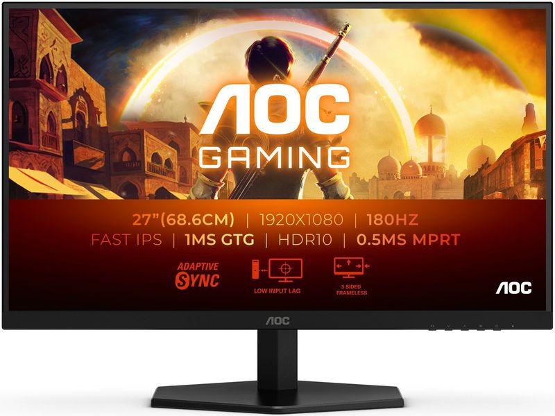 AOC 27" 27G42E FHD, IPS, 180Hz, HDMI, DP