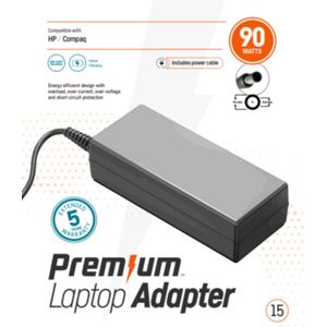 Premium AC Adapter, nr 15, HP, 90W, 7,4 x 5,0mm