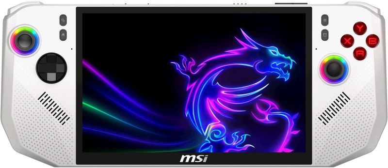 MSI - Claw A8 BZ2EM-047NL - Spelcomputer - Wit - 1 TB interne opslag - 8 inch touchscreen