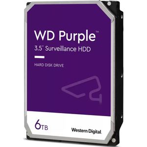 WD HDD Purple 6TB SATA600, 3.5", Surveilance, 256MB, WD64PURZ