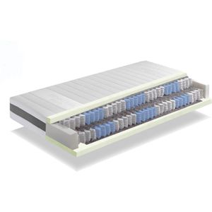 Bedden Amsterdam - Pocketvering Matras - Koudschuim HR55 - 80x200