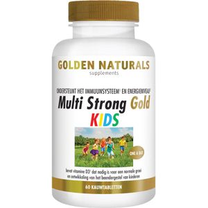 Golden Naturals Multi Strong Gold KIDS (60 kauwtabletten)