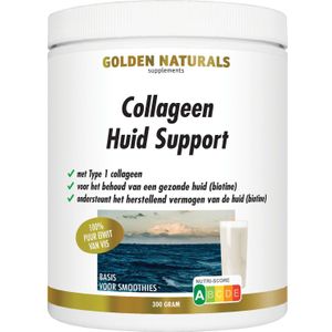 Golden Naturals Collageen Huid Support (Vis) (300 gram poeder)
