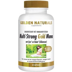 Golden Naturals Multi Strong Gold Mama (60 veganistische capsules)