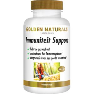 Golden Naturals Immuniteit Support (90 vegetarische capsules)