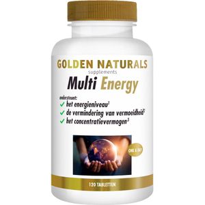 Golden Naturals Multi Energy (120 veganistische tabletten)