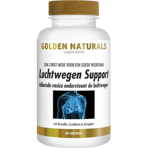 Golden Naturals Luchtwegen Support (60 veganistische capsules)