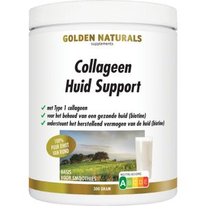 Golden Naturals Collageen Huid Support (Rund) (300 gram poeder)