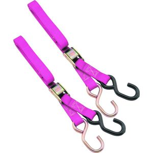 BikeMaster 1in Tiedown - Pink - 100503