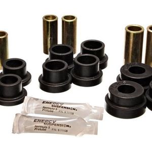 Energy Suspension 64-75 BMW 2002 Black Front Control Arm Bushing Set - 12.3101G