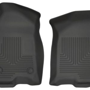 Husky Liners 2019 Chevrolet Silverado 1500 Crew Cab WeatherBeater Black Front Floor Liners - 13211