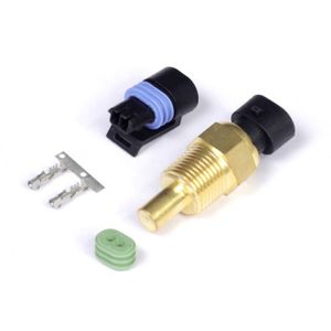 Haltech Coolant Temp Sensor 3/8 NPT 18 TPI (Incl Delphi Plug & Pins) - HT-010302