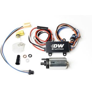 DeatschWerks DW440 440lph Brushless Fuel Pump Single/Dual Controller w/ Install Kit 08-14 Subaru WRX - 9-441-C102-0910
