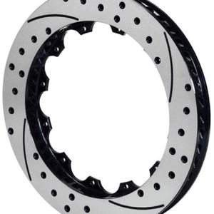 Wilwood Rotor-SRP48 SPC-37-RH-BLK-Drill 13.06 x 1.25 - 12 on 8.75in - 160-7798-BK