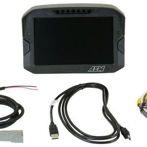 AEM CD-7 Non Logging Race Dash Carbon Fiber Digital Display (CAN Input Only) - 30-5700